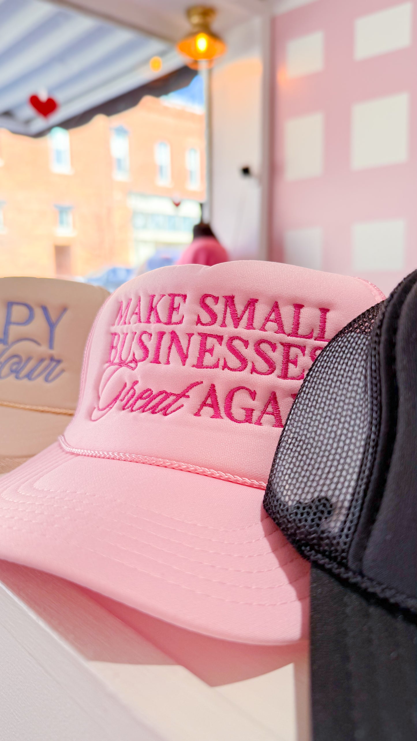 Make Small Businesses Great Again, Pink