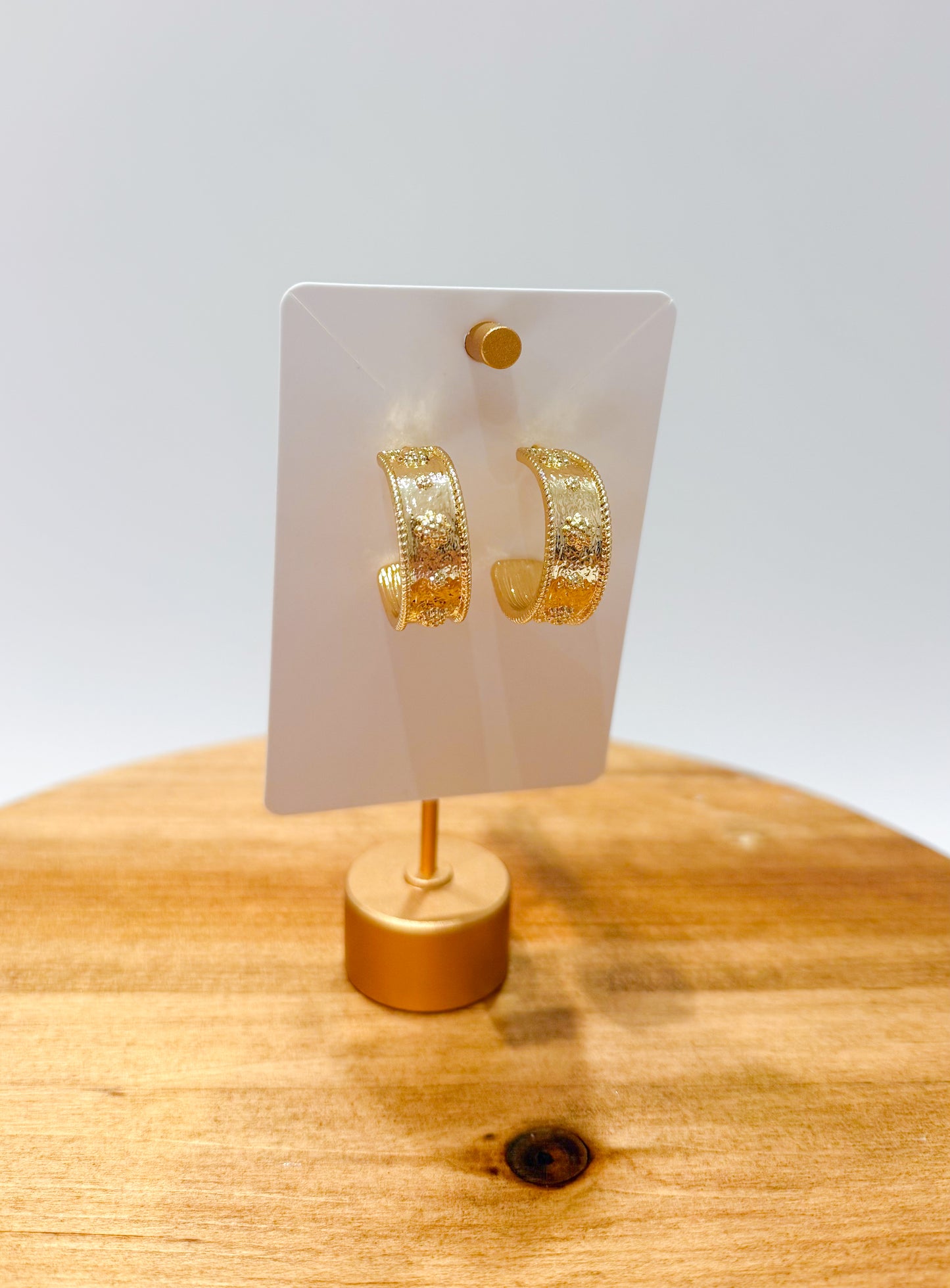 Antique Hoops, Gold