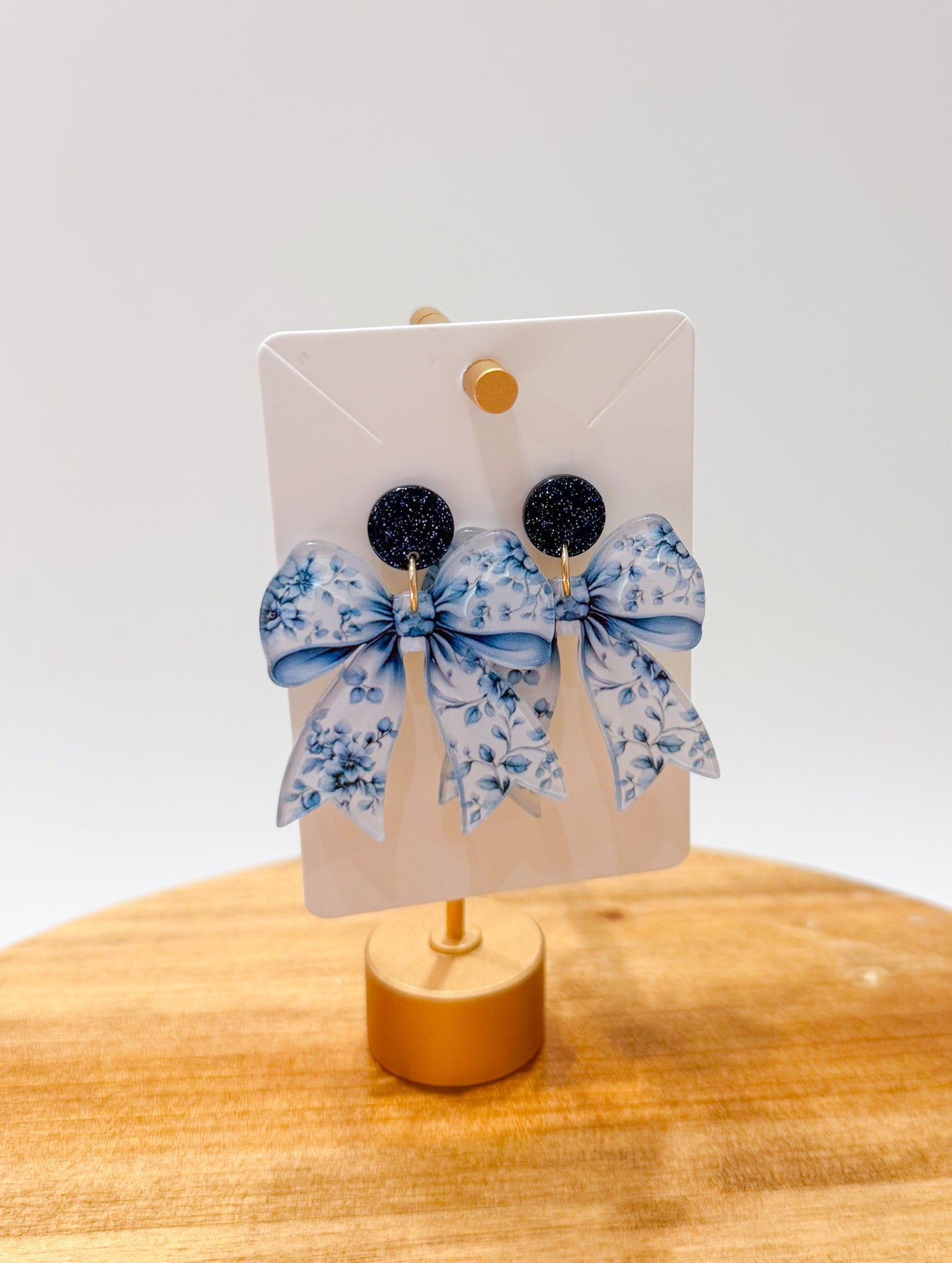 Blue Chinoiserie Bows