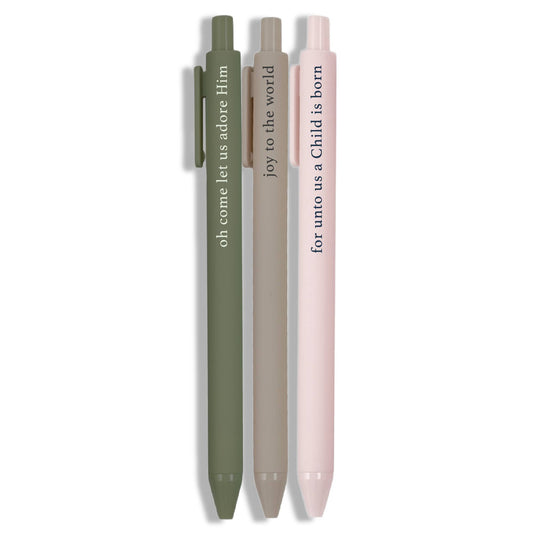 Rejoice Bible Study Pen Set