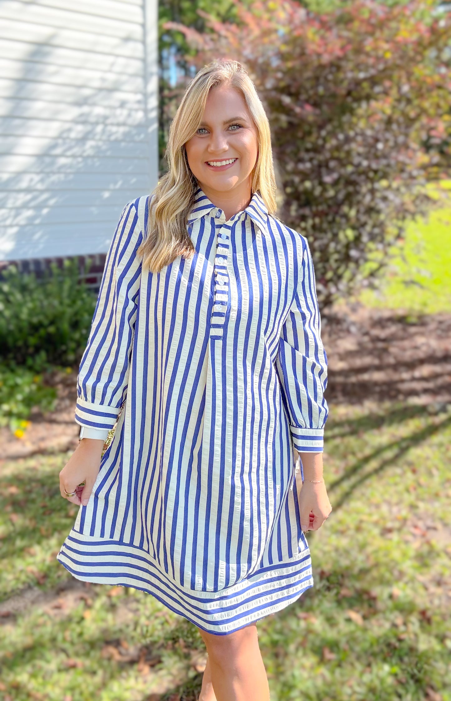 Jenni Dress, Blue IVYS