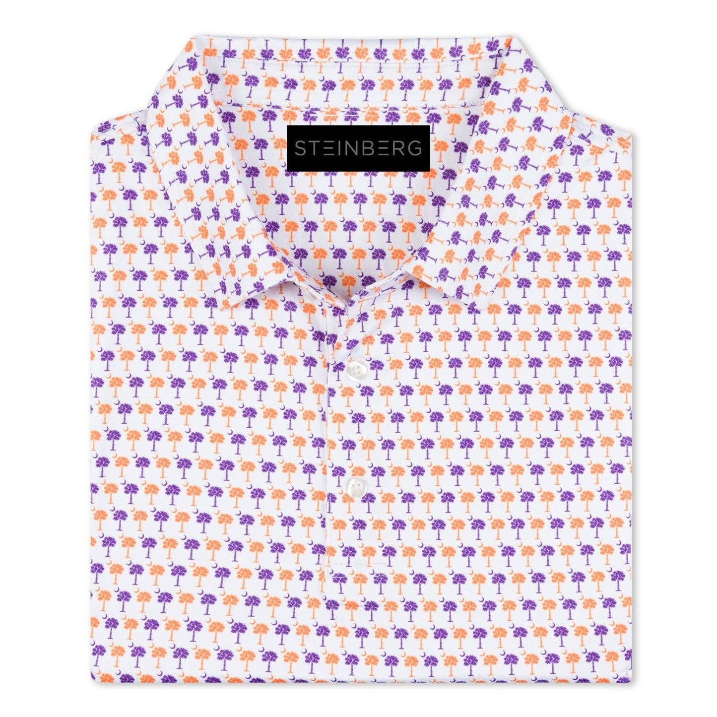 The Clemson Polo, Orange & Purple