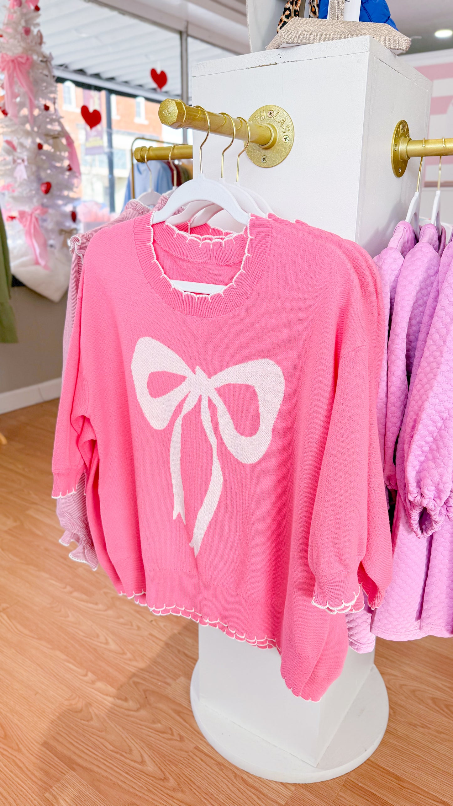 Beautiful Bows, Pink + White