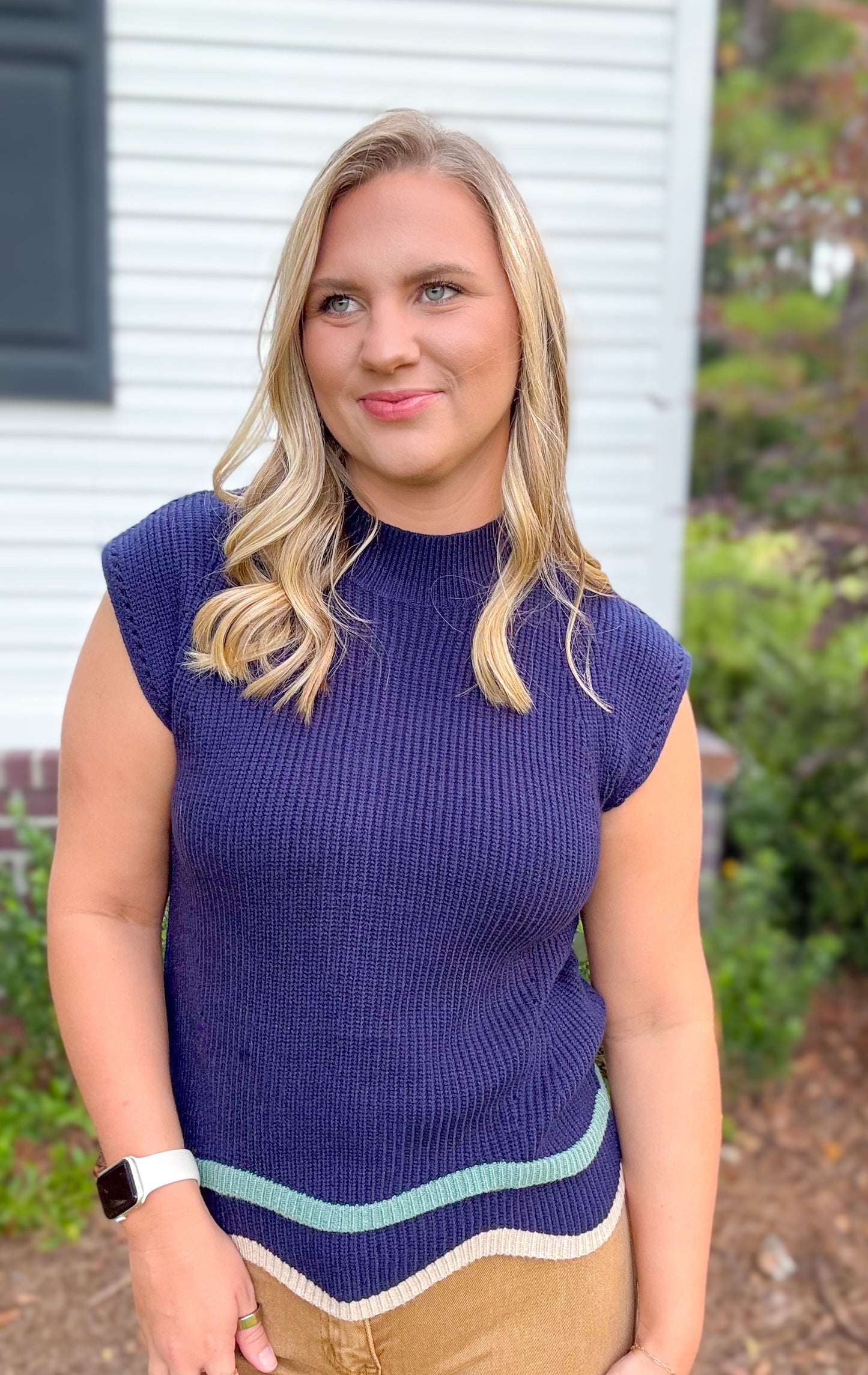 Sweetie Sweater, Navy