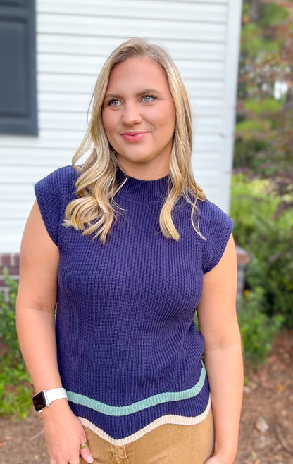 Sweetie Sweater, Navy