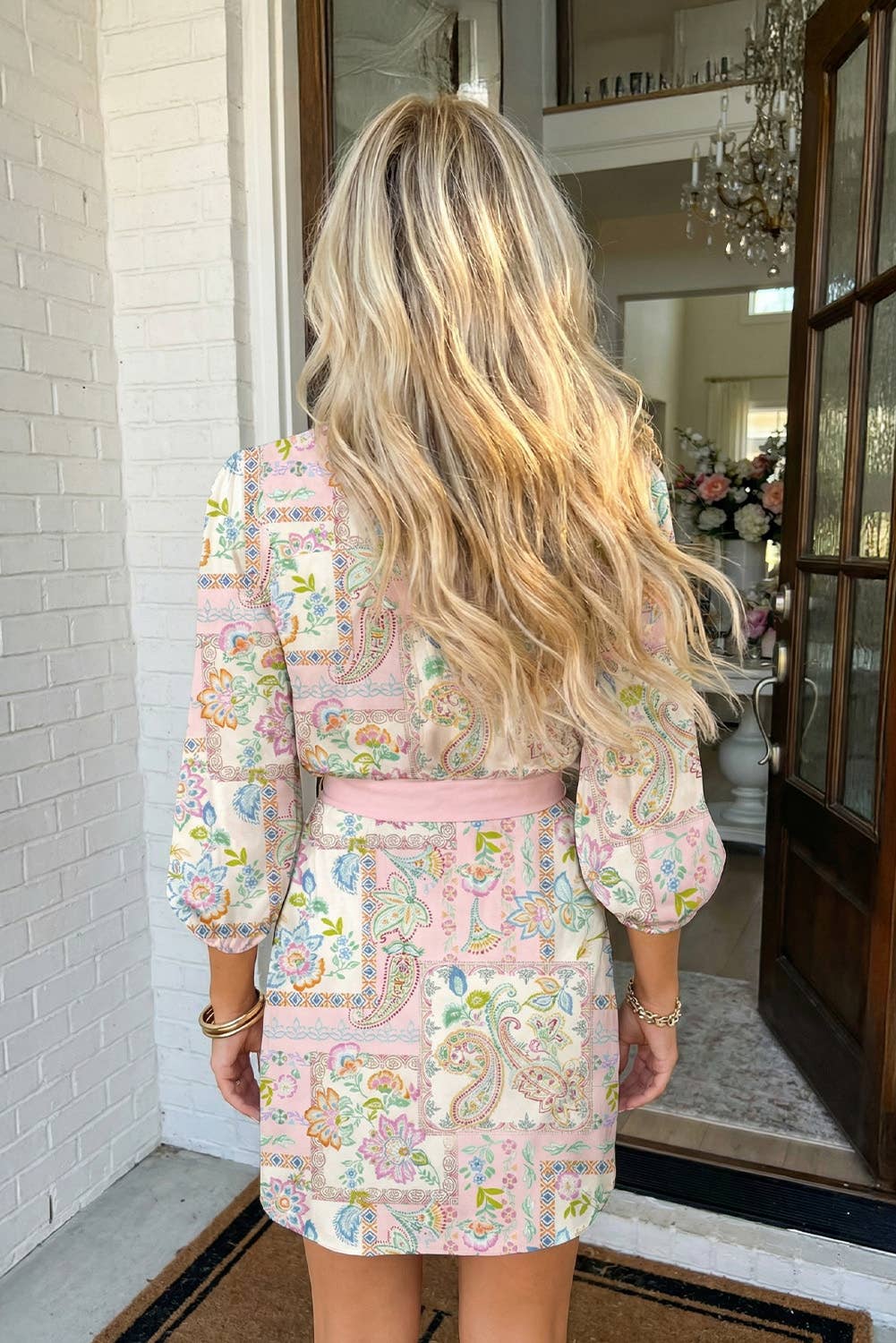 Sass, Stamped Dress