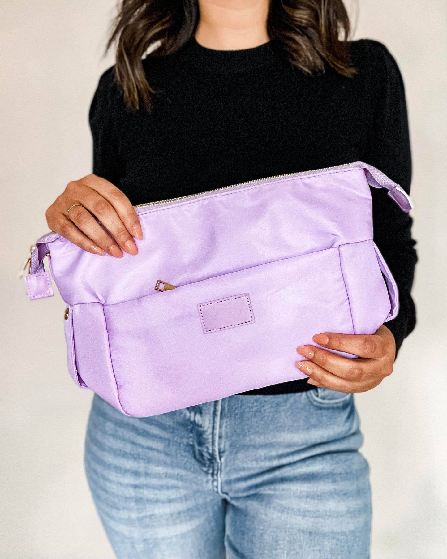 Cosmetic Bum Bag, Lavendar
