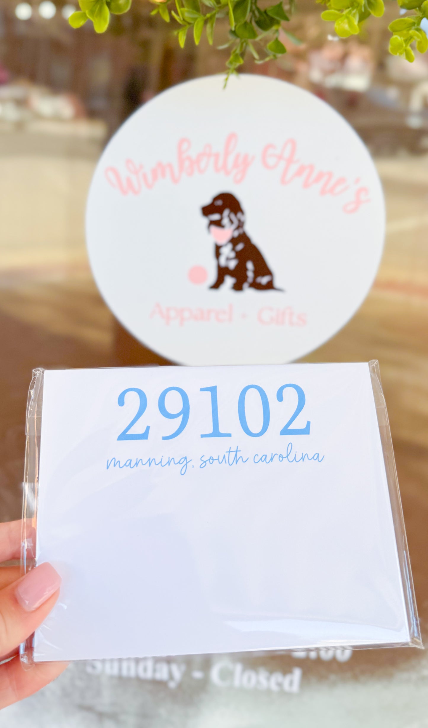 Manning, SC 29102 - Dittie Notepad