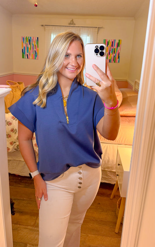 Beck Sweater, Indigo