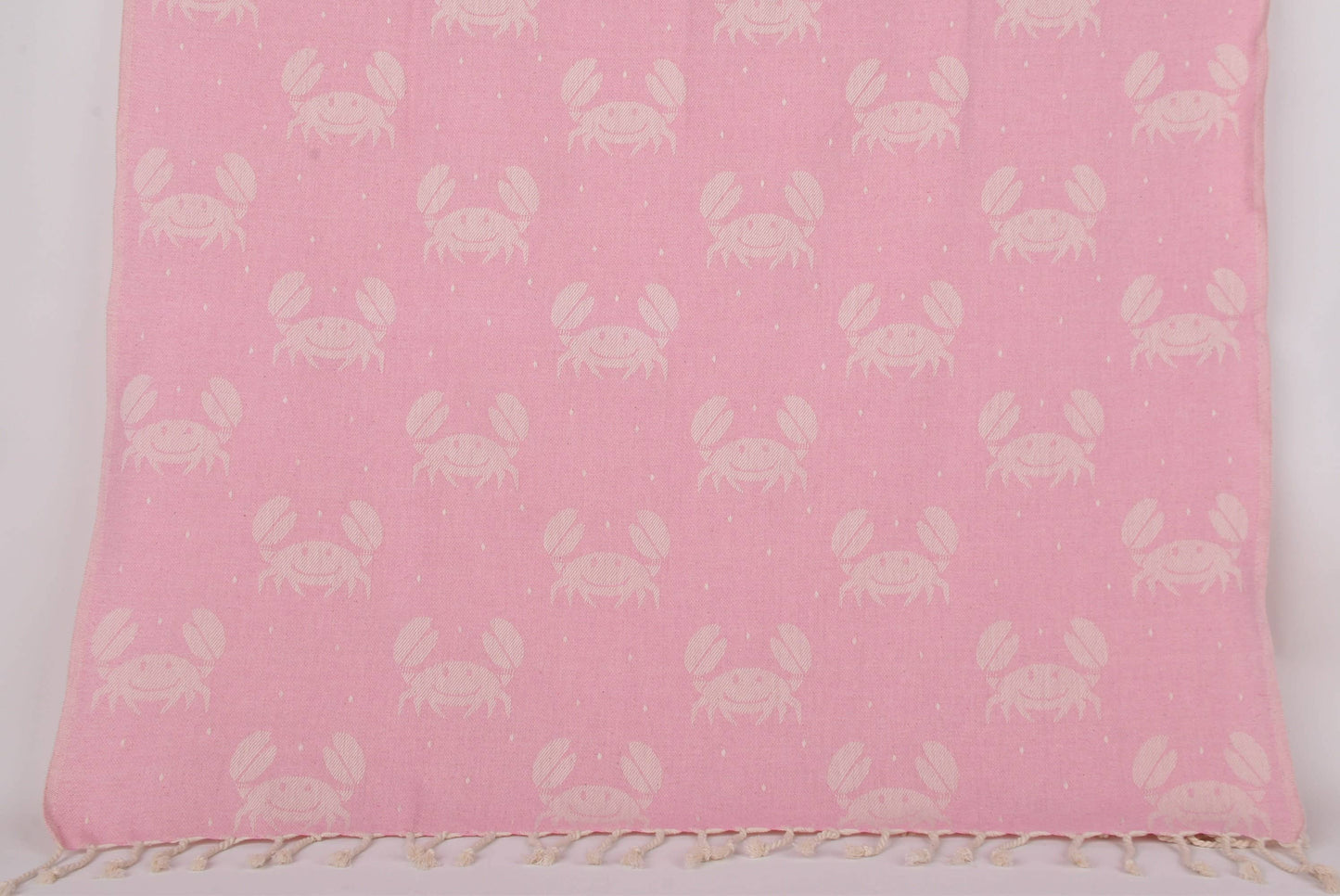 Beach Towels, Pink Crab
