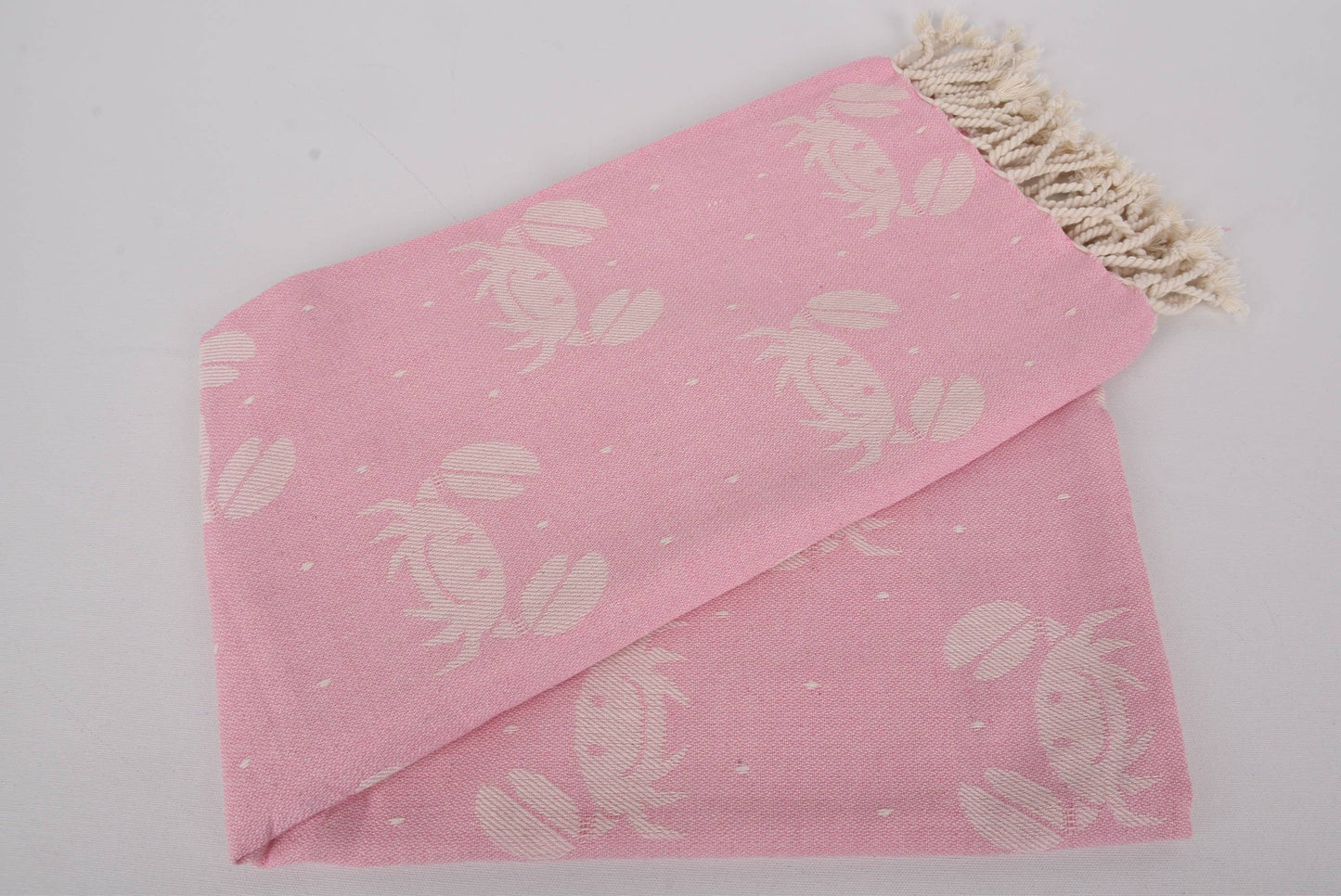 Beach Towels, Pink Crab