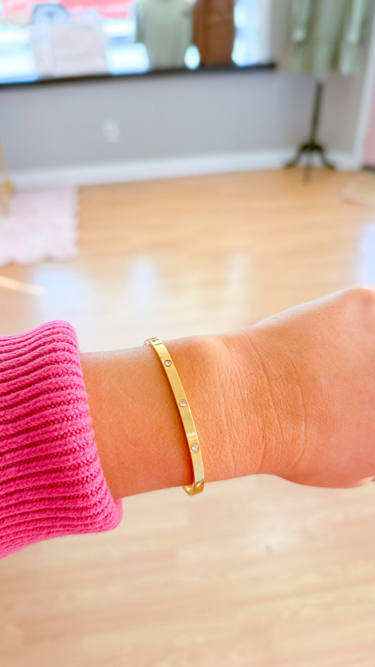 Such a Staple, Gold + Crystal
