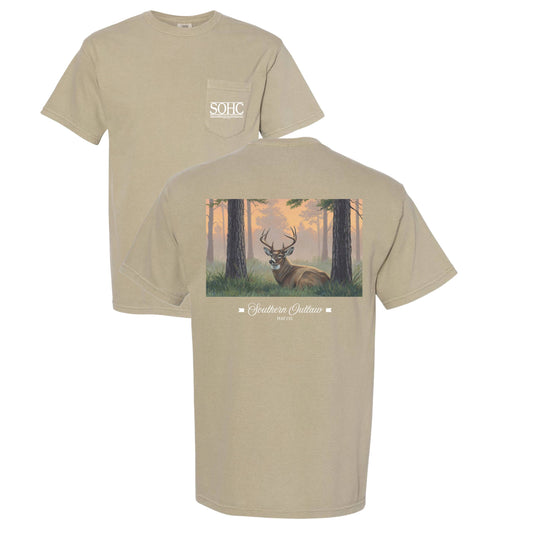 Big Buck Tee, Khaki