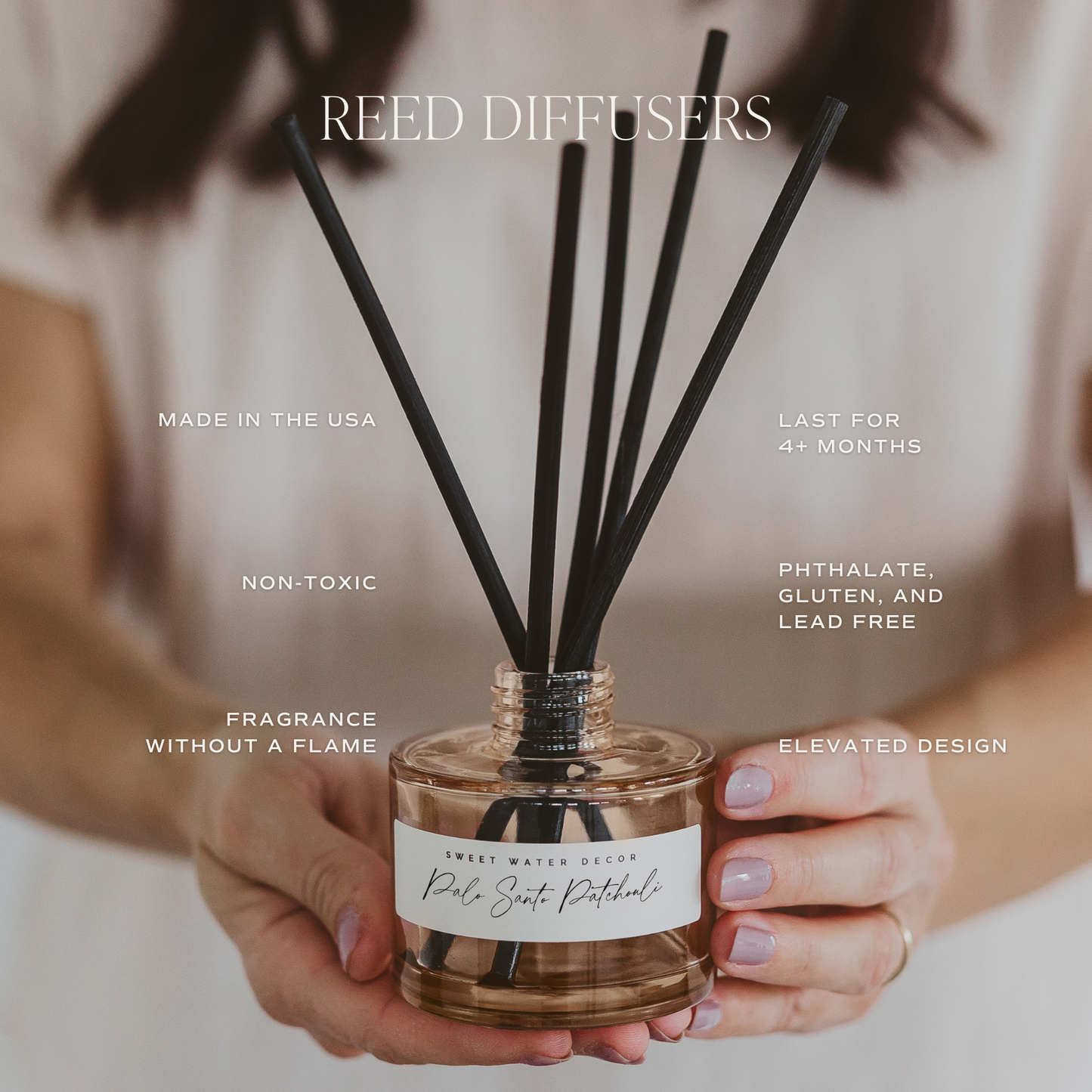 Reed Diffuser, Sea + Salt