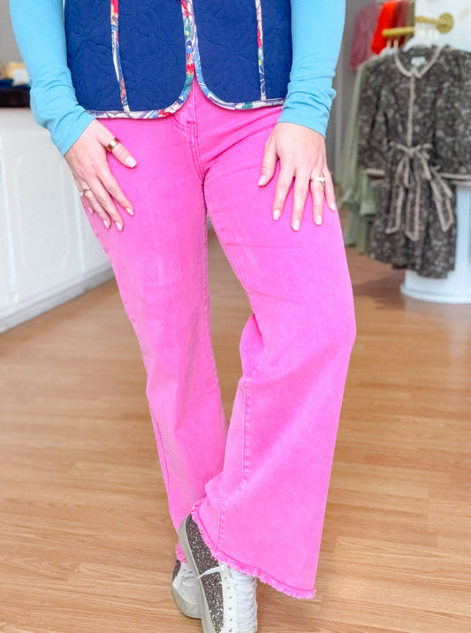 Whit Denim, Hot Pink