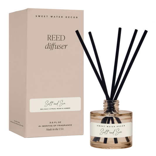 Reed Diffuser, Sea + Salt