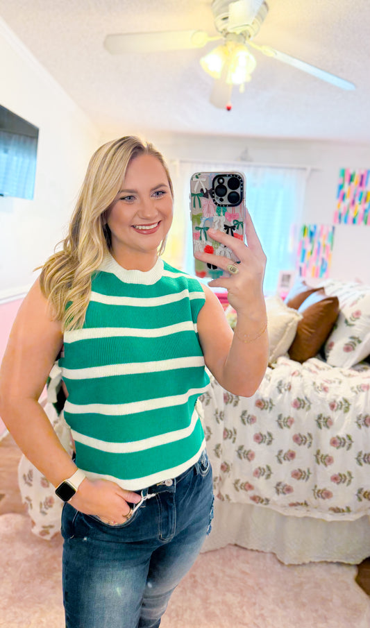 Call It, Kelly Green Stripe