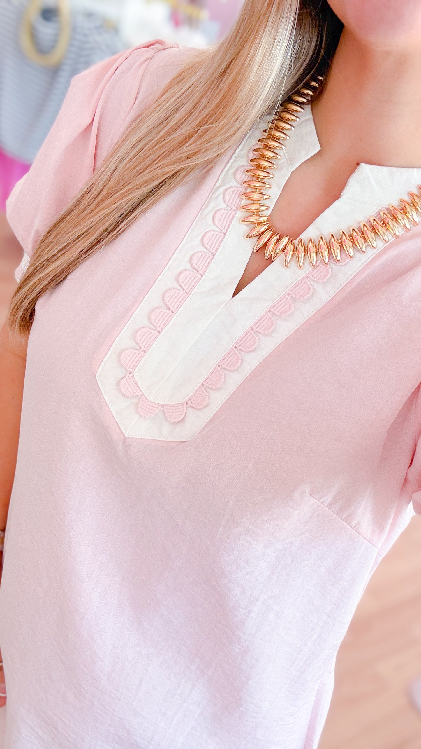 Scarlett, Blush Pink