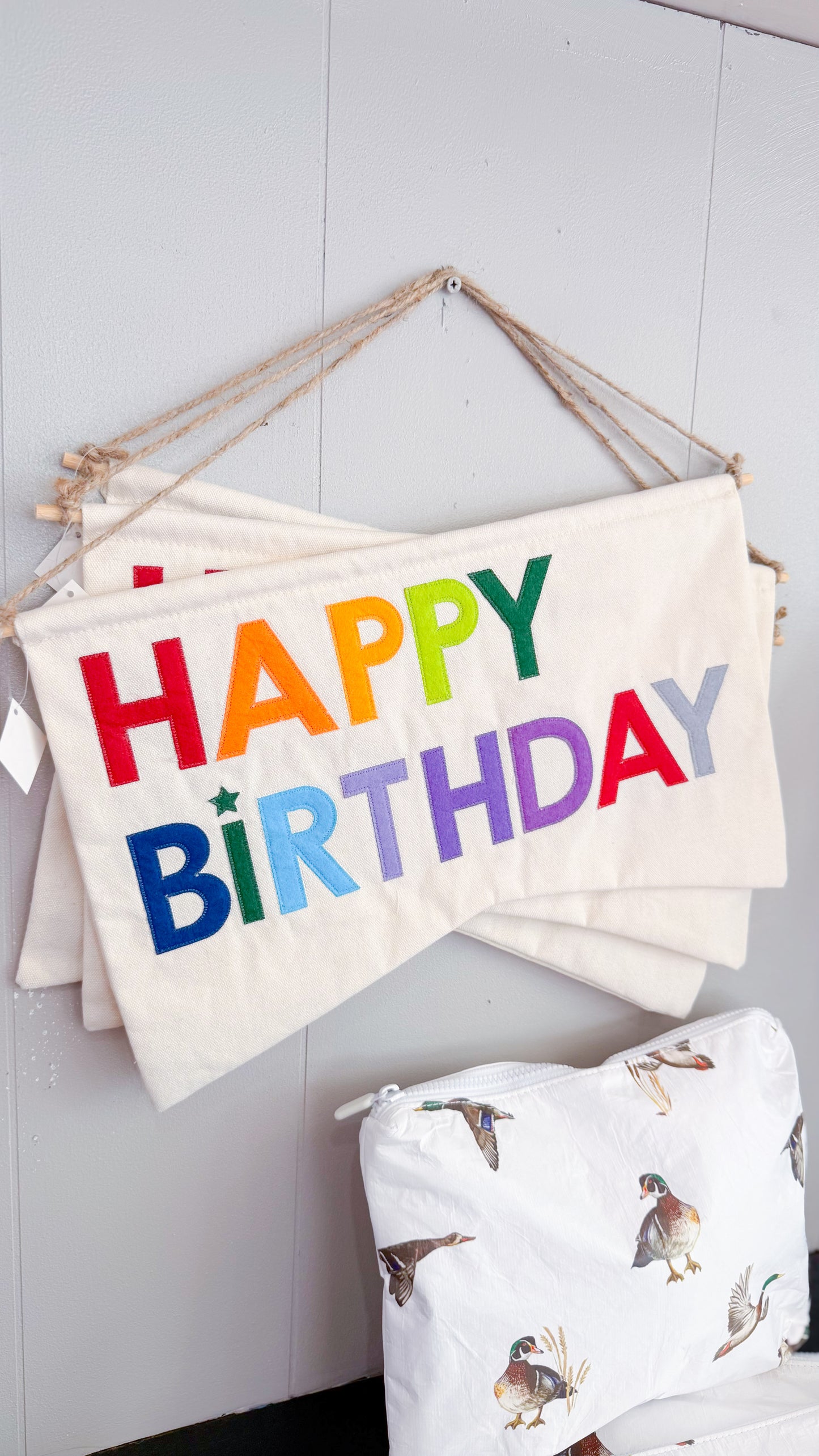 Happy Birthday, Canvas Banner
