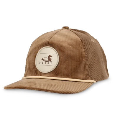 Corduroy Rope Hat, Brown