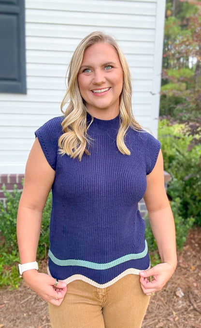 Sweetie Sweater, Navy