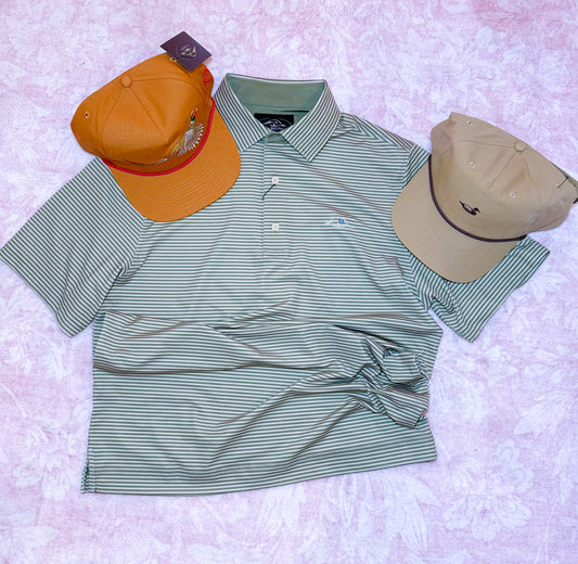 Twill Polo, Green