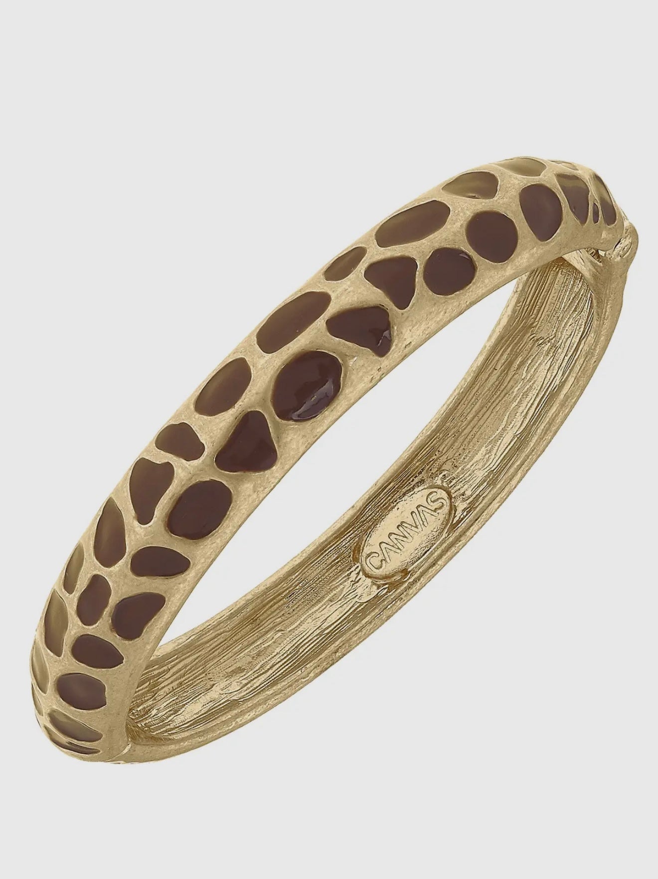 Giraffe Bangle, Gold