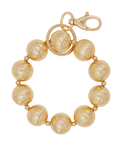 Chunky Gold Keychain