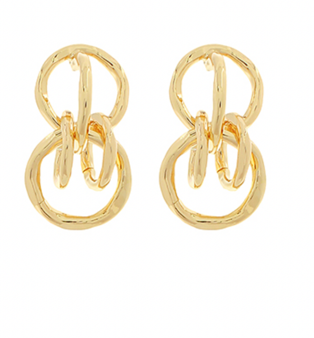 Rhodes Linked Earrings