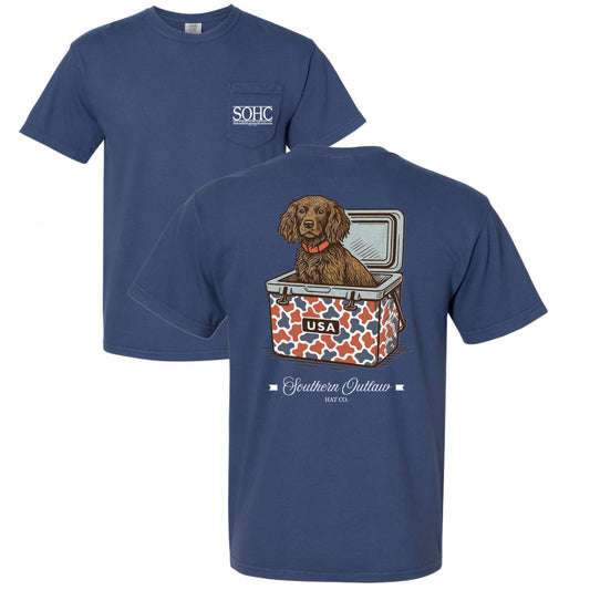 USA Boykin & Cooler Combo, Navy