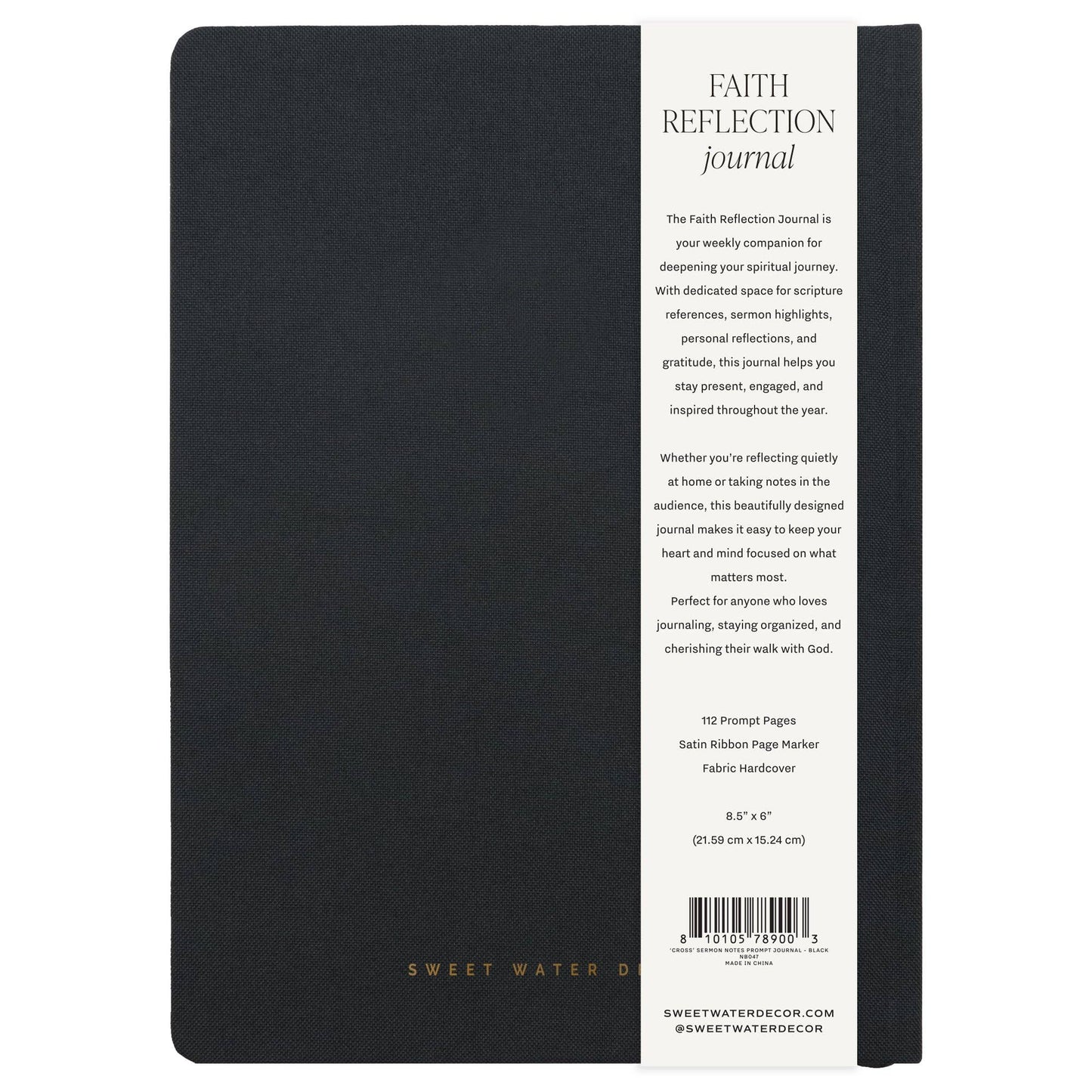 Cross Sermon Notes Journal, Grey