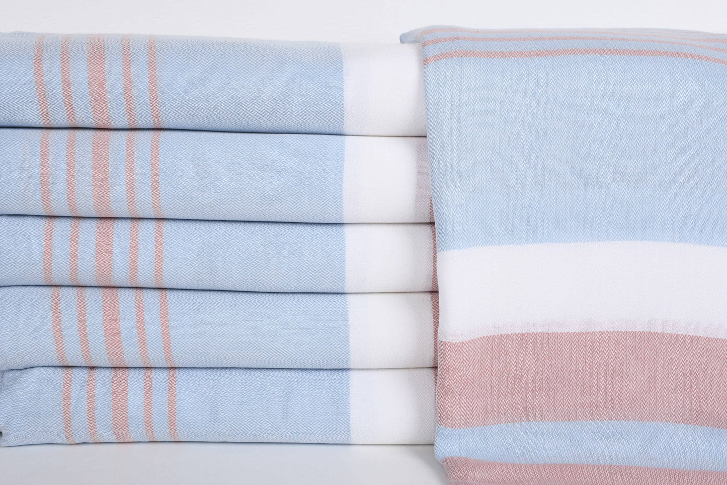 Beach Towel, Blue & Red